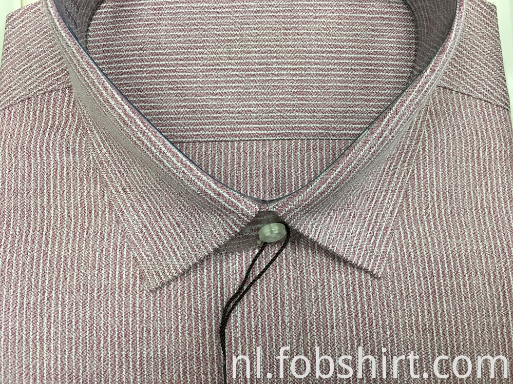 Cotton Yarn Dyed Fabric Men Shirts